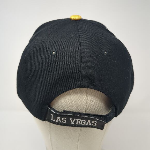 Las Vegas Strapback Baseball Cap Multicolor OS Adjustable Embroidered Chelona - Picture 6 of 9
